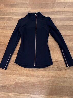 The Base Women's Navy Full-Zip Jacket - Size XS
 b65